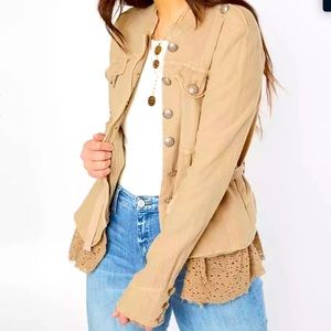 FREE PEOPLE Emilia Belted Jacket